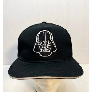 Star Wars Darth Vader hat adult medium large 7 1/2" snap back black